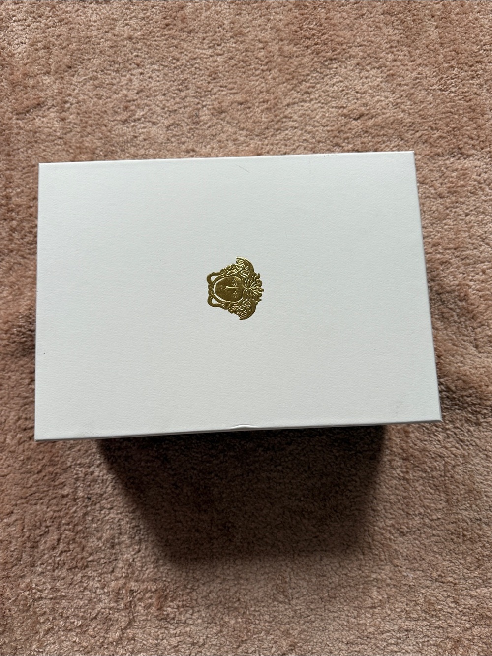 New Versace large Box with Gold Emblem